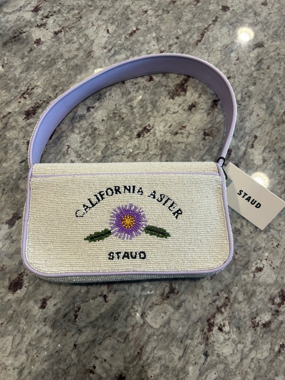 STAUD California Astor Beaded Bag - Picture 2 of 4